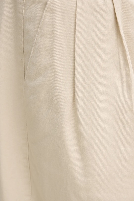 Βαμβακερό παντελόνι United Colors of Benetton μπεζ 4XVTUF05U