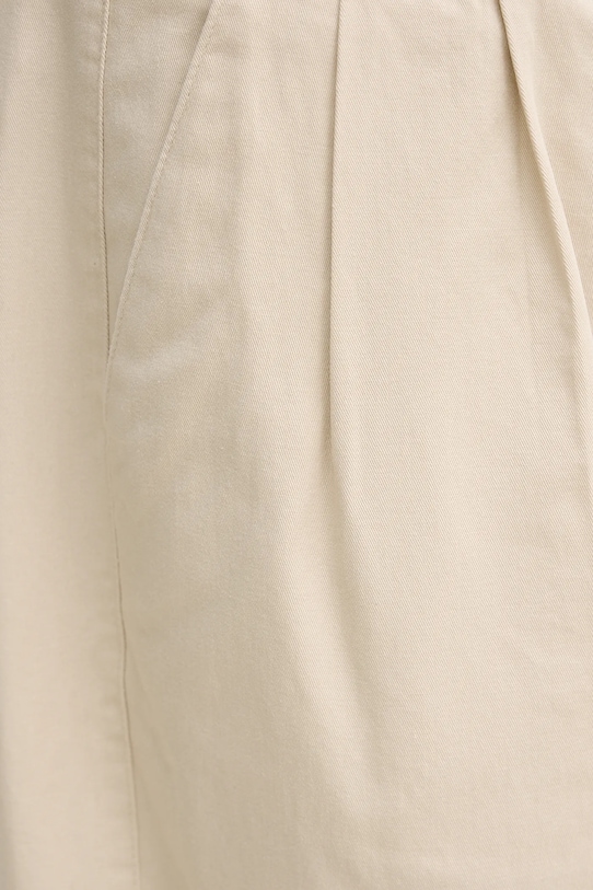 Βαμβακερό παντελόνι United Colors of Benetton μπεζ 4XVTUF05U