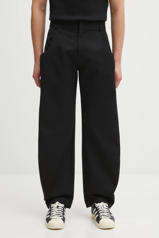 Ader Error trousers with wool blend TROUSERS fabric black BO01FWBT0101BK