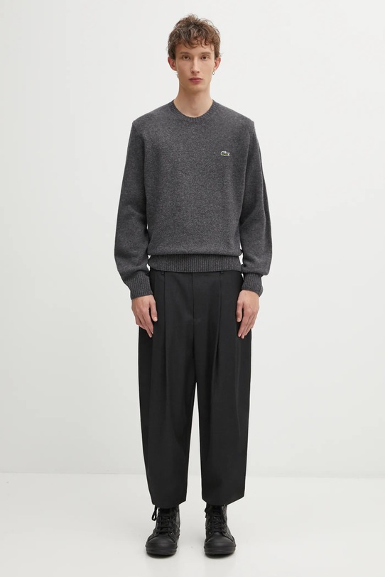 Ader Error spodnie wełniane SLACKS BO42FYSA0101GR szary
