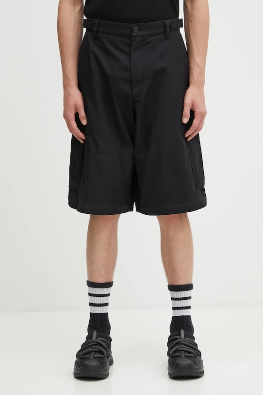 032C spodnie bawełniane 'Double-Edged Sword' F25.URW.1001.000 czarny