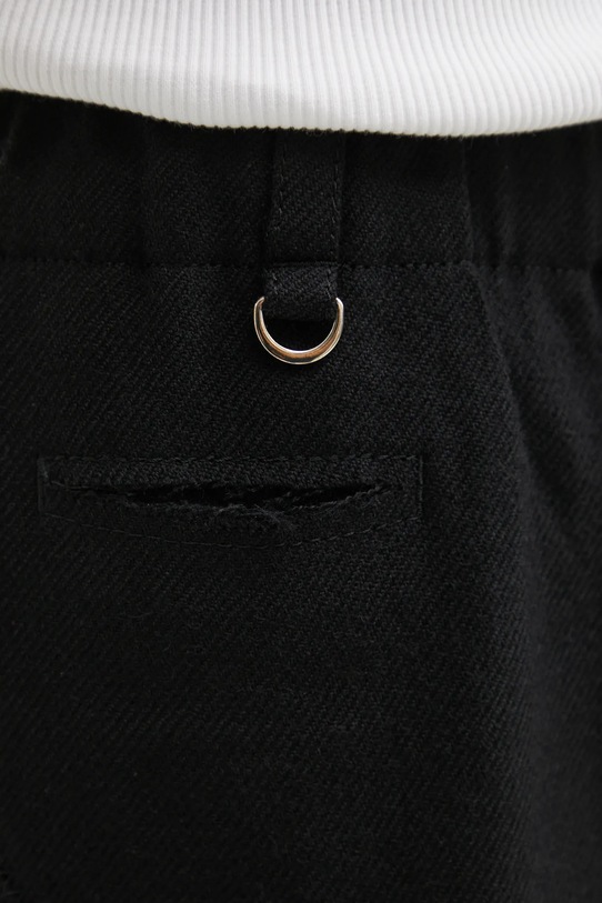 Μάλλινο παντελόνι Undercover μαύρο US2E4592