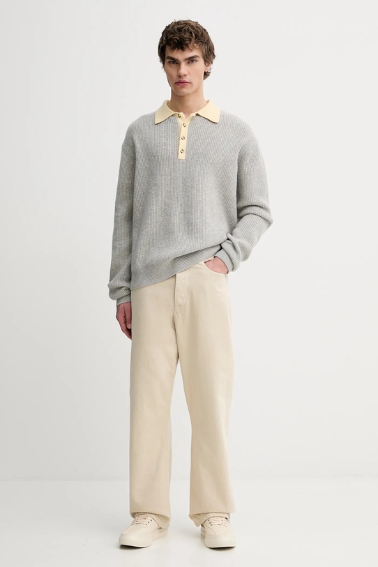 Nanushka jeansy NM25FWJN07273 NM25FWJN07273 beżowy AW25