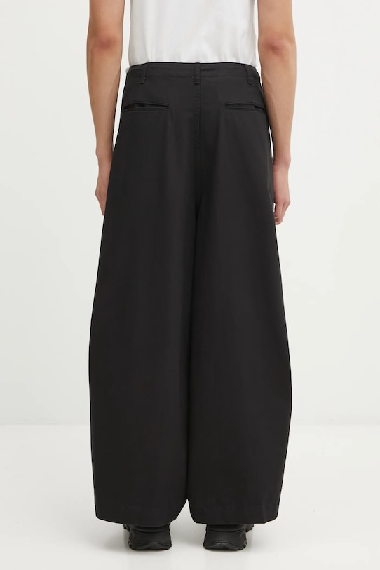 Odzież Needles spodnie bawełniane H.D. Military RW238 czarny