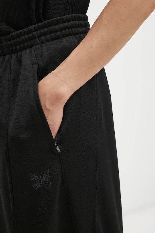 Needles spodnie dresowe czarny RW335