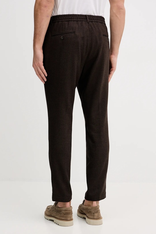 Odzież Joop! spodnie z dodatkiem wełny 30043730 brązowy