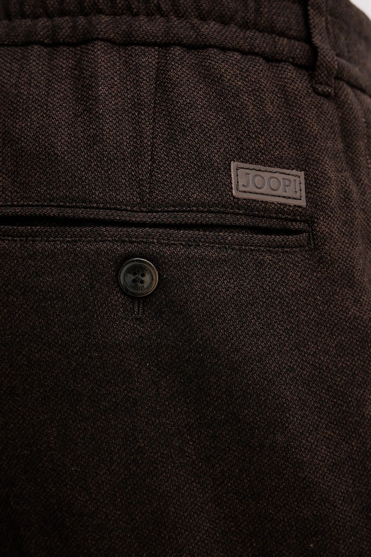 Joop! spodnie z dodatkiem wełny brązowy 30043730