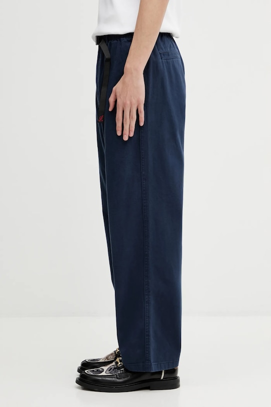 Bavlnené nohavice Gramicci GRAMICCI PANT STRAIGHT FIT G116.OGT. tmavomodrá AW25
