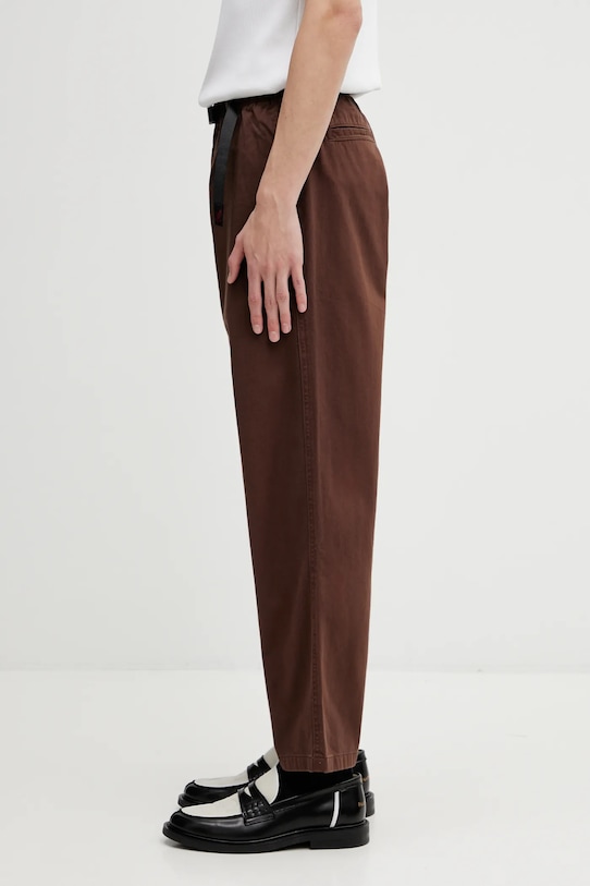 Bavlnené nohavice Gramicci GRAMICCI PANT STRAIGHT FIT G116.OGT. hnedá AW25