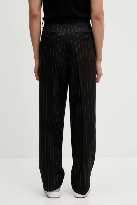 Oblečenie Vlnené nohavice Wacko Maria 25FW.WMP.TR30 čierna