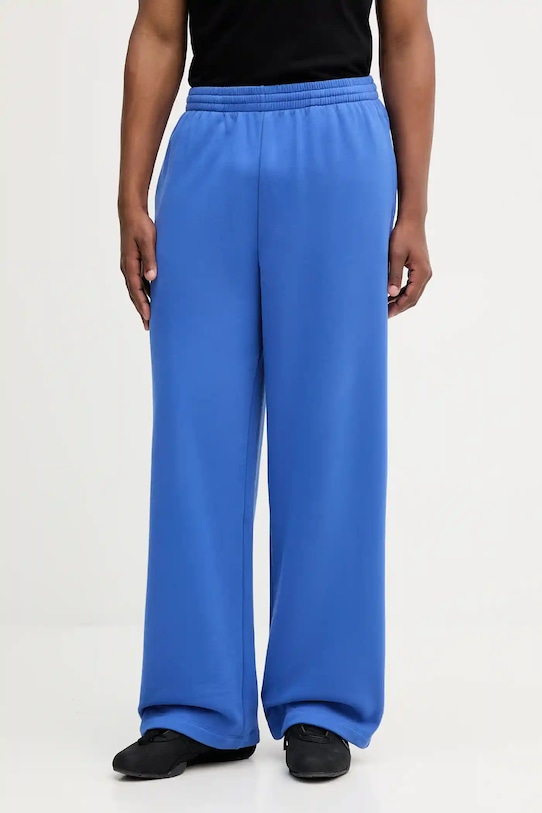 Pangaia spodnie dresowe bawełniane 10002080 niebieski AW25