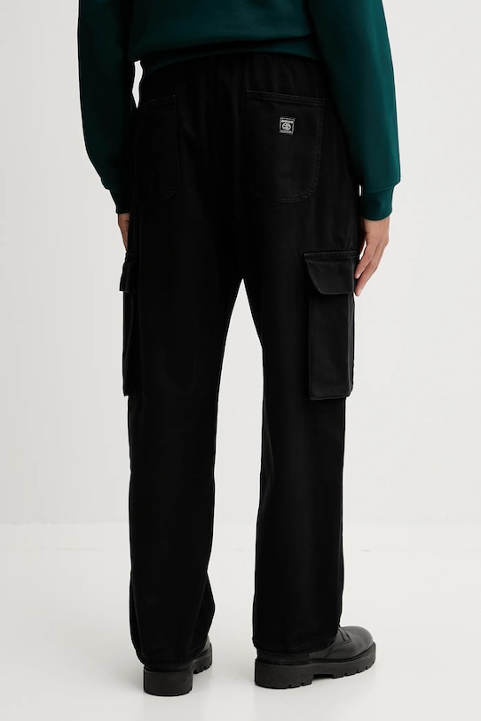 Kaotiko pantaloni de bumbac negru AR010.01.K002