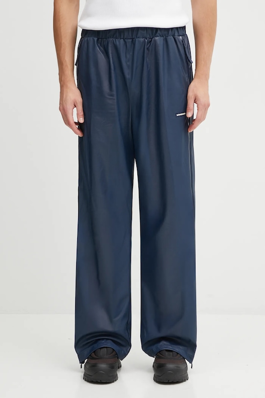 Kalhoty Rains Rains x Umbro široký modrá 20810.142