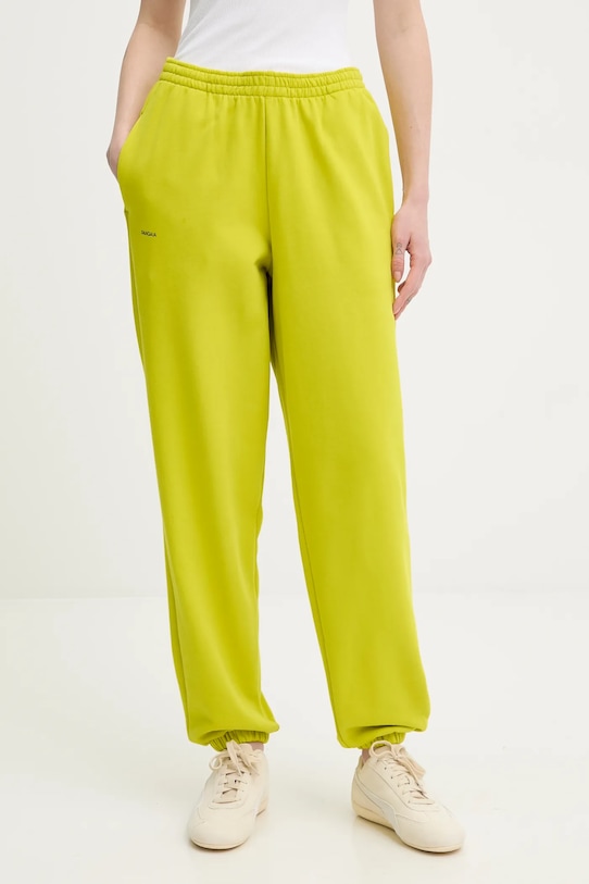 Odzież Pangaia spodnie dresowe bawełniane 10000295. zielony