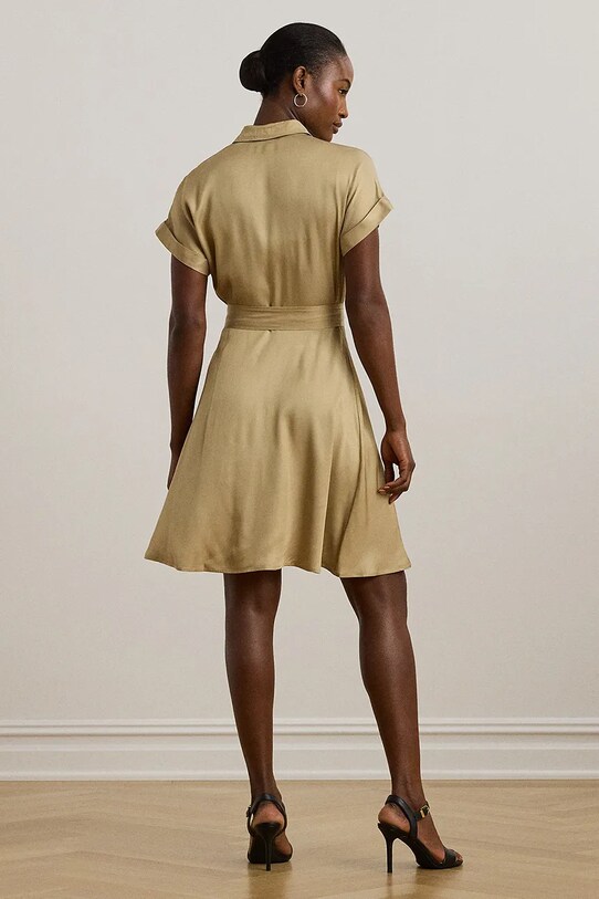 Lauren Ralph Lauren sukienka 200970808 beżowy AW25