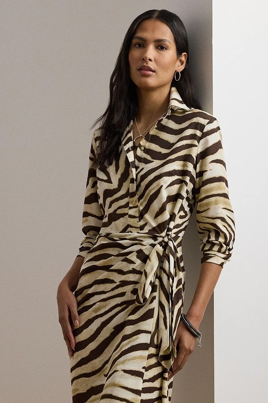 Abbigliamento Lauren Ralph Lauren vestito 200970833 bianco
