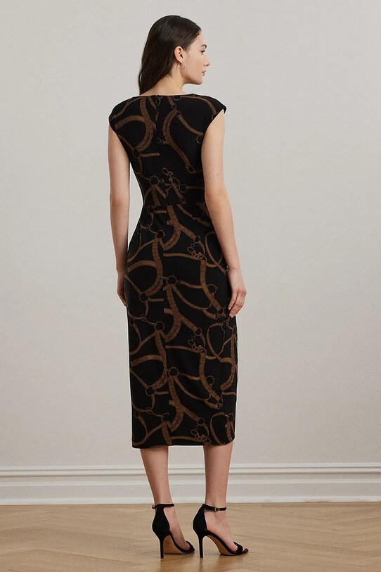 Haljina Lauren Ralph Lauren 200973612 crna AW25