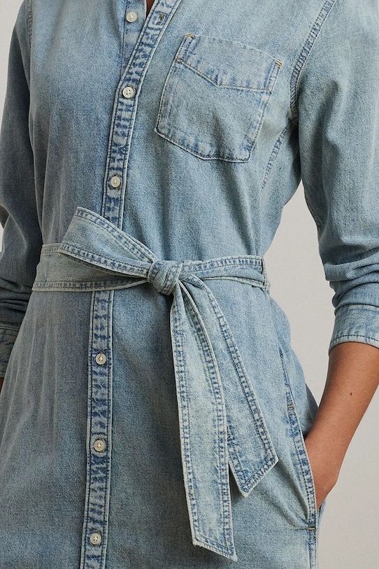 Платье Lauren Ralph Lauren голубой 200976962