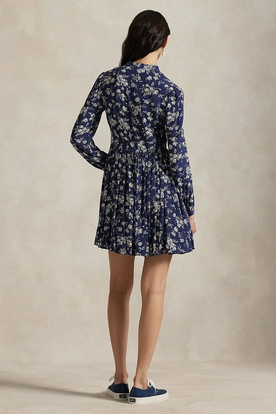 Šaty Polo Ralph Lauren 211972064 námořnická modř AW25