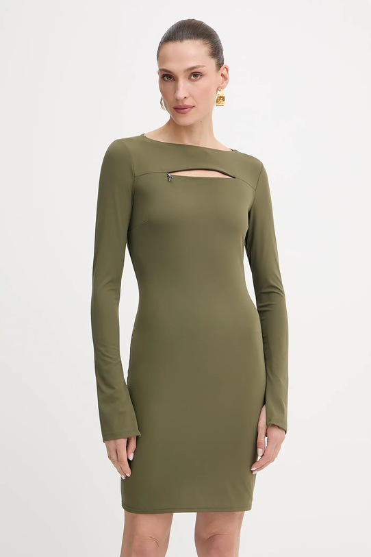 Patrizia Pepe sukienka casual zielony 8A1496.J129