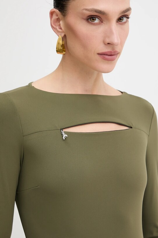 Patrizia Pepe sukienka zielony 8A1496.J129