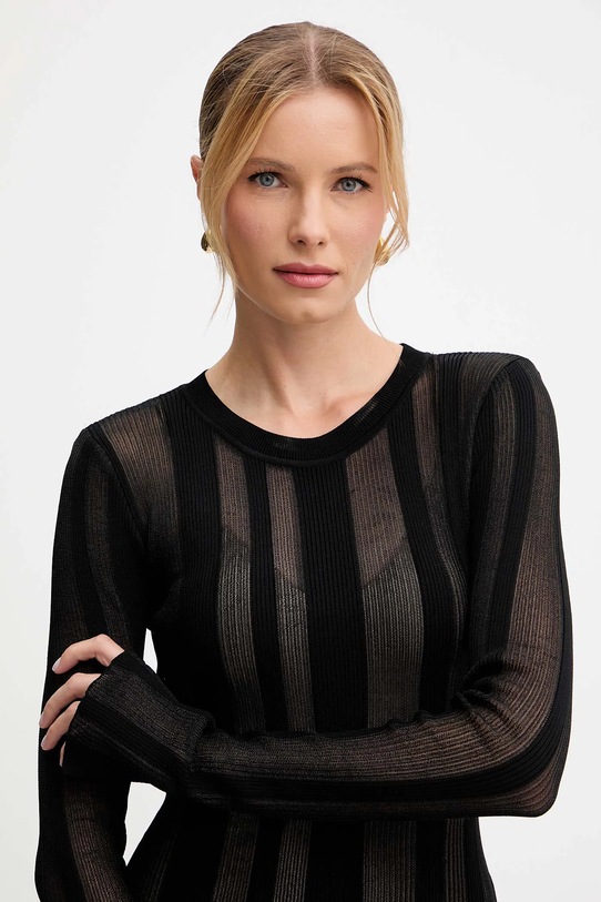 Patrizia Pepe sukienka czarny 8A1499.K240T