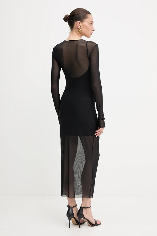 Patrizia Pepe sukienka 8A1502.J329 czarny AW25