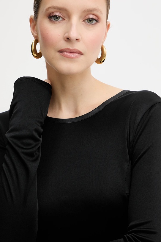 Patrizia Pepe sukienka czarny 8A1505.J303