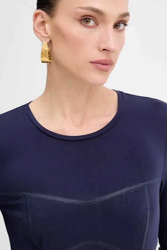 Patrizia Pepe sukienka granatowy 8A1523.J129