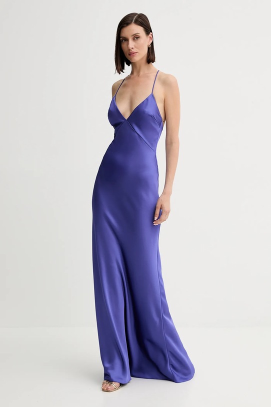 Patrizia Pepe sukienka 8A1565.A563 fioletowy AW25