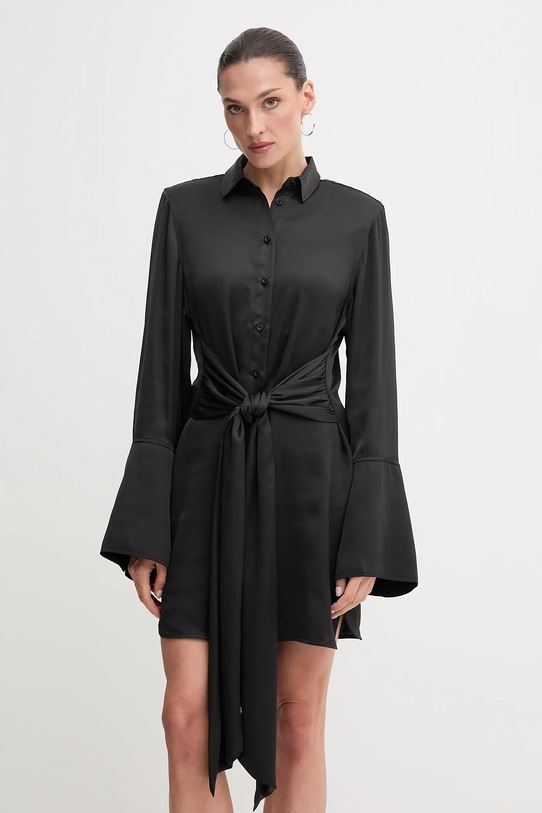 Šaty Rotate áčkový čierna 114334100