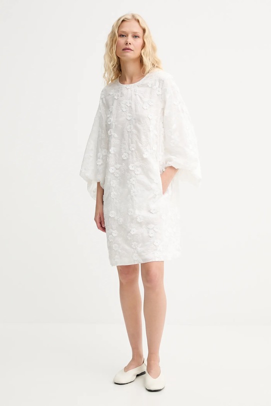 MUNTHE rochie PANSI 252131625225 alb AW25