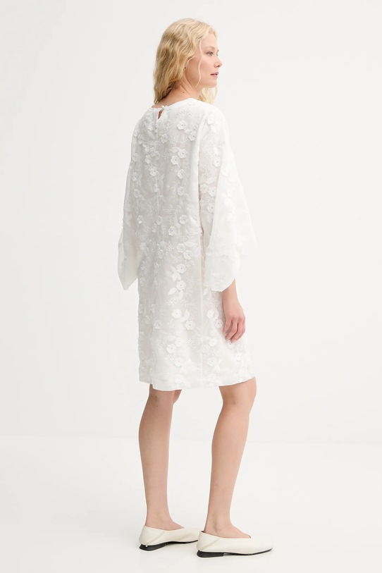 Îmbrăcăminte MUNTHE rochie PANSI 252131625225 alb