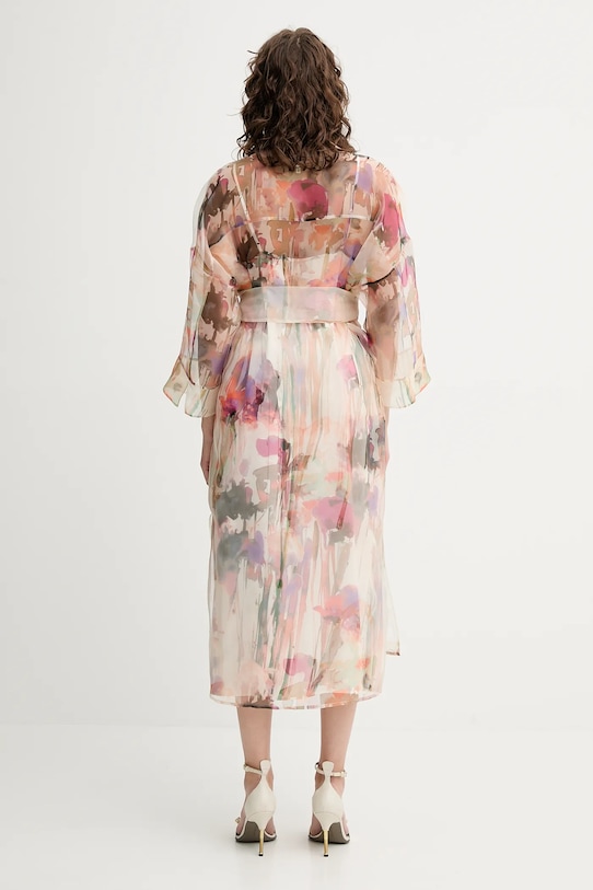 Odzież MUNTHE sukienka jedwabna PRIVET 252133125219 beżowy