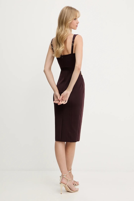 Oblečení Šaty Elisabetta Franchi AB81056E2 burgundské