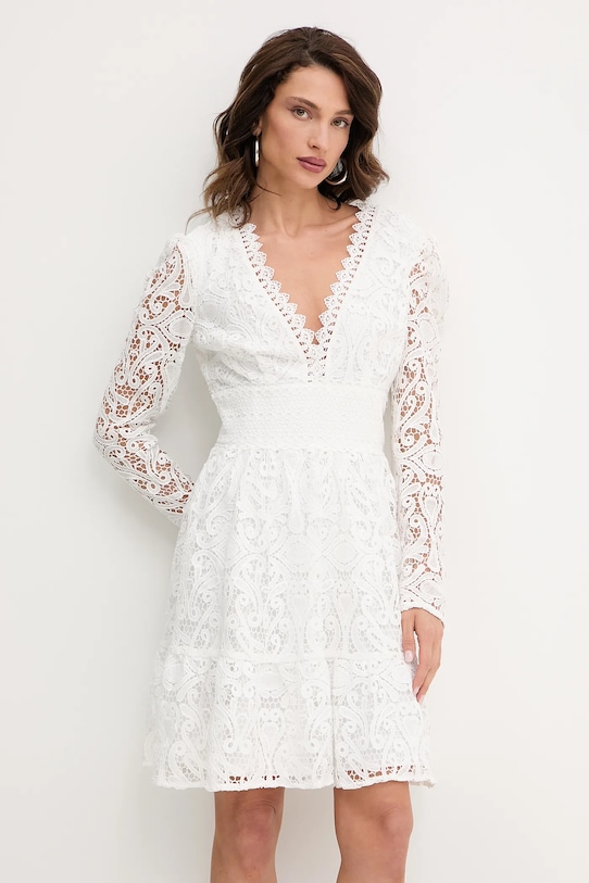 Morgan rochie mini alb RLUCA