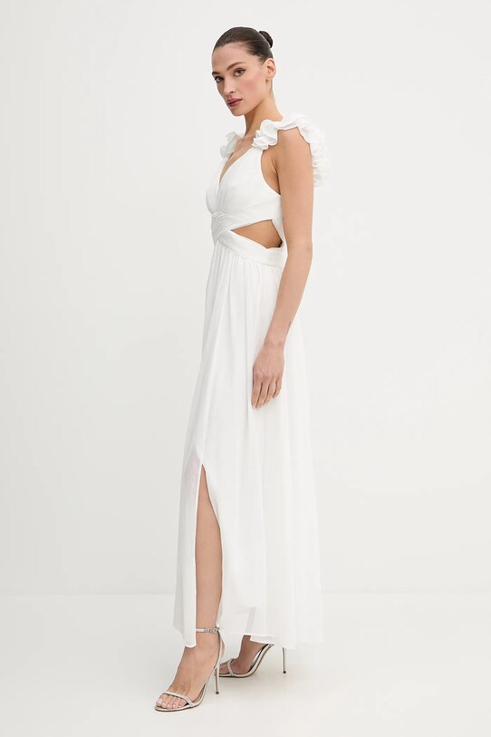 Morgan sukienka RISSAL biały SS25