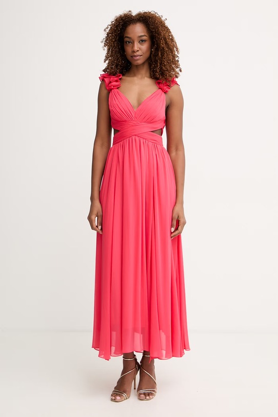 Morgan sukienka RISSAL pomarańczowy SS26