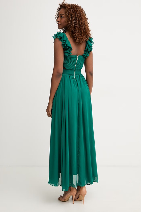 Odzież Morgan sukienka RISSAL zielony