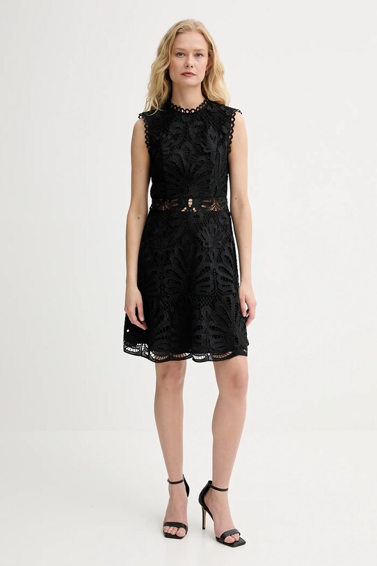 Morgan rochie ROSLI negru SS25