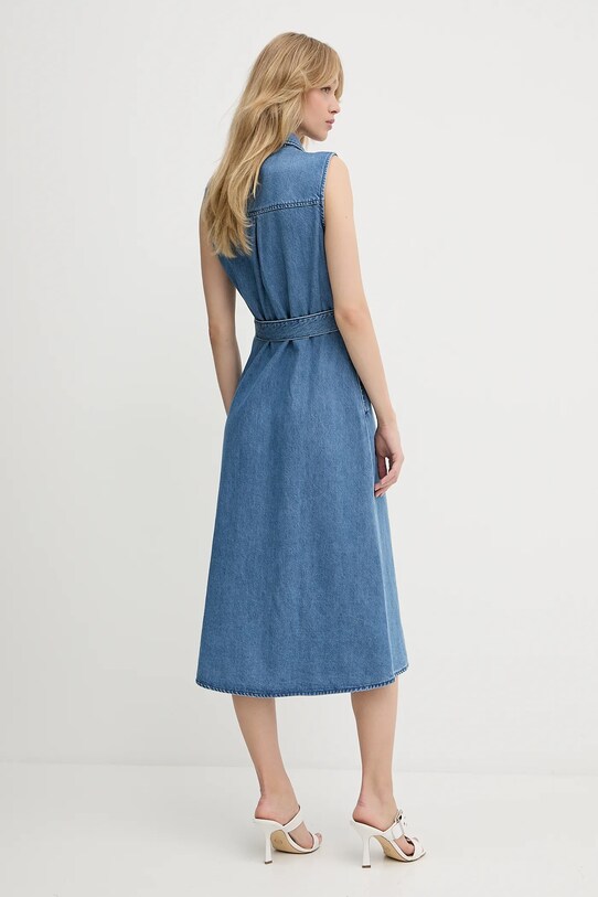 Îmbrăcăminte Morgan rochie jeans RJEAN albastru