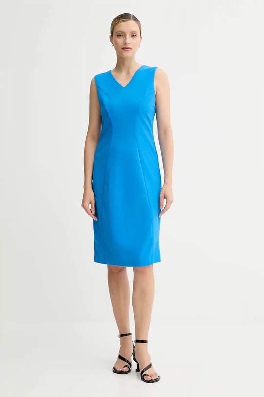Платье Calvin Klein mini голубой LV044C063G
