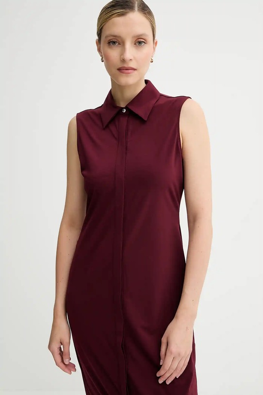 Платье Calvin Klein бордо LV044C224G