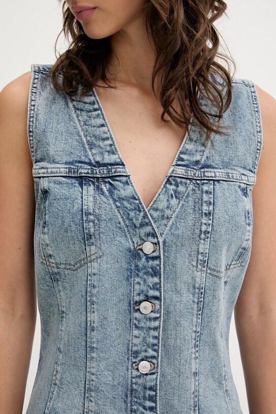 Džínové šaty Tommy Jeans DW0DW20520