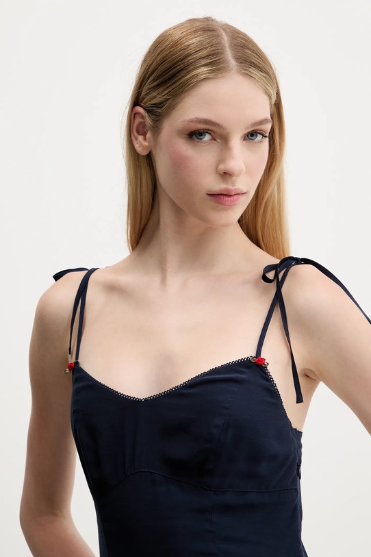 Tommy Jeans rochie bleumarin DW0DW20880