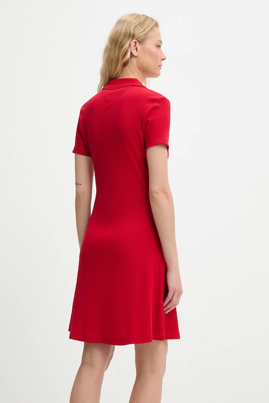 Îmbrăcăminte Tommy Jeans rochie DW0DW21172 rosu