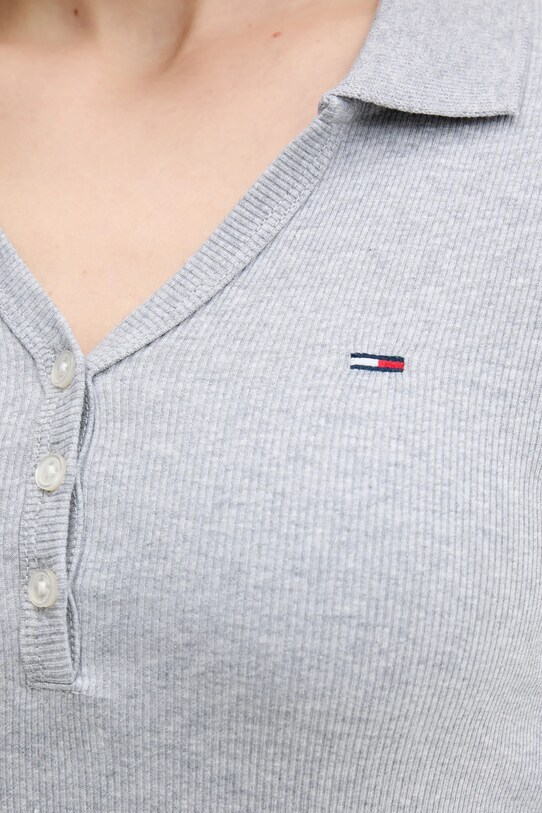Šaty Tommy Jeans DW0DW21172 šedá