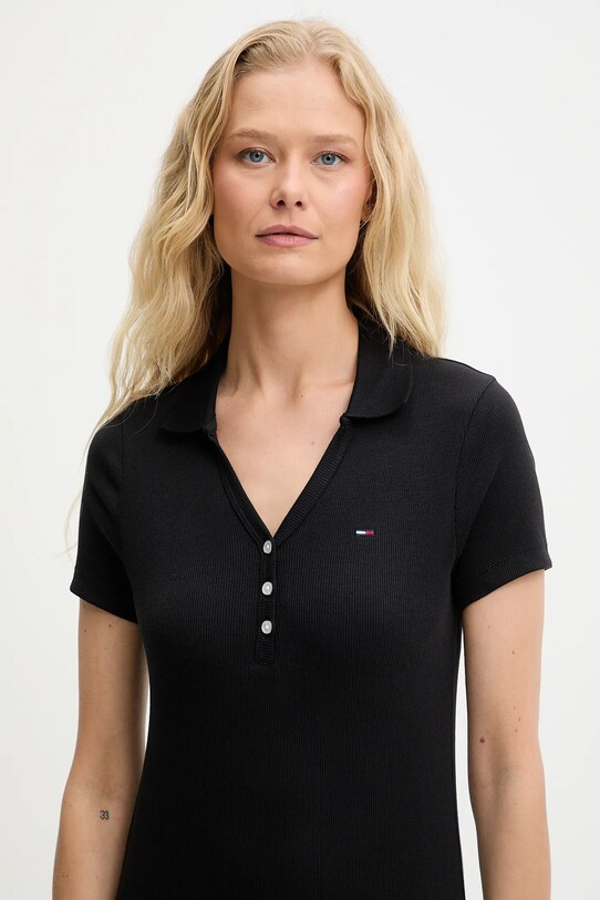 Tommy Jeans ruha fekete DW0DW21172