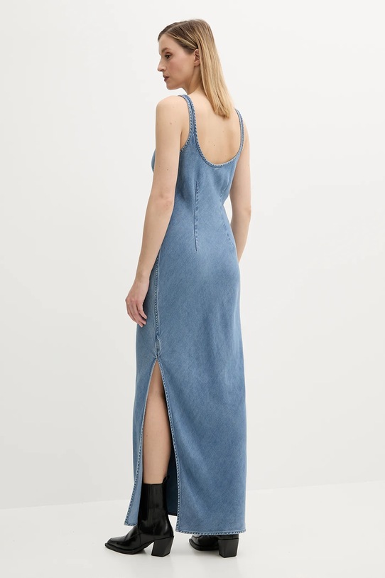 Odzież Samsoe Samsoe sukienka SASUNNA F25200078 niebieski