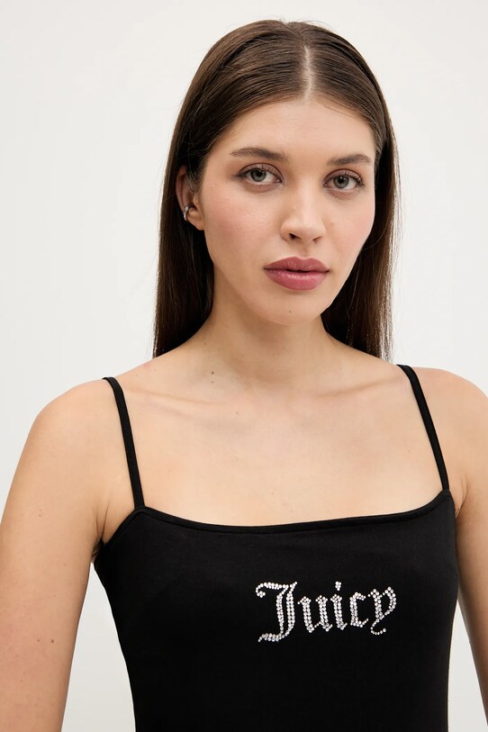 Haljina Juicy Couture HAYLEY MINI DRESS JCWED225304 crna